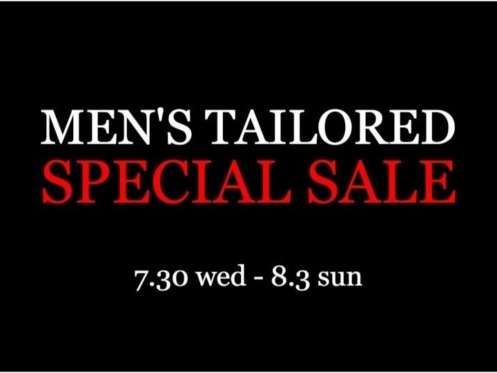 ISETAN MEN'S カスタムオーダー