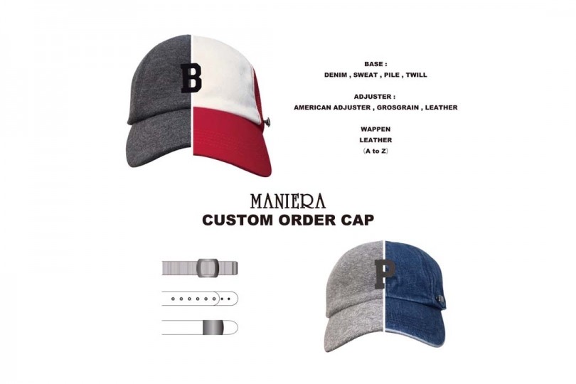 Maniera マニエラ キャップのカスタムオーダー会を行う 17年春夏ポップアップ開催 Event 伊勢丹新宿店メンズ館 公式メディア Isetan Men S Net