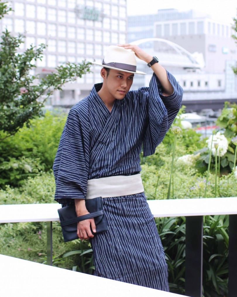 お気に入りのゆかたで迎える夏 三者三様 イセタン メンズ の艶姿 2 4 Recommend 伊勢丹新宿店メンズ館 公式メディア Isetan Men S Net