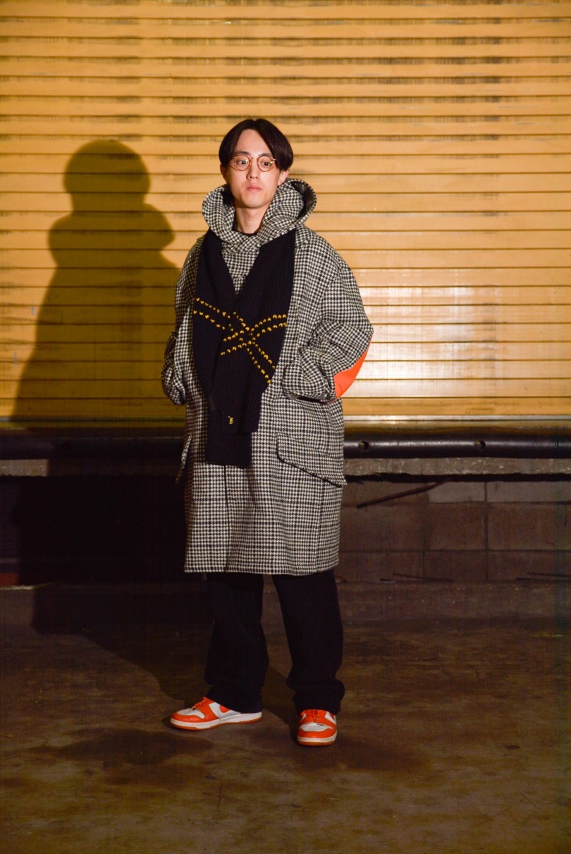 Auralee スタイリスト私物 カシミヤ ネックウォーマー ブラック