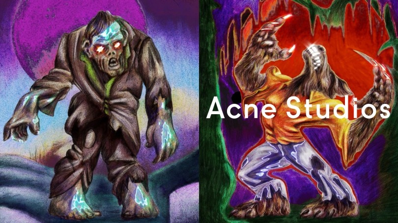 Acne Studios アクネ ストゥディオズ Monster In My Pocket モンスター イン マイ ポケット コラボーレションしたカプセルコレクションが登場 Event 伊勢丹新宿店メンズ館 公式メディア Isetan Men S Net