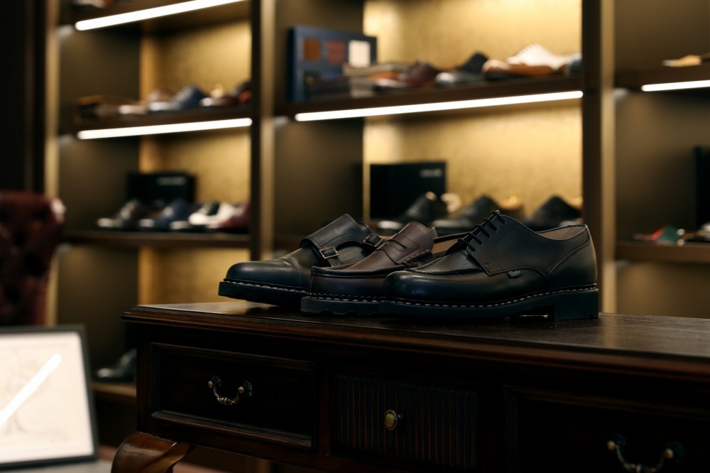 Paraboot パラブーツ デザイン14型 5種色の素材を用意 フランス発の名門靴ブランドによるオーダー会が開催 Photo 伊勢丹新宿店メンズ館 公式メディア Isetan Men S Net