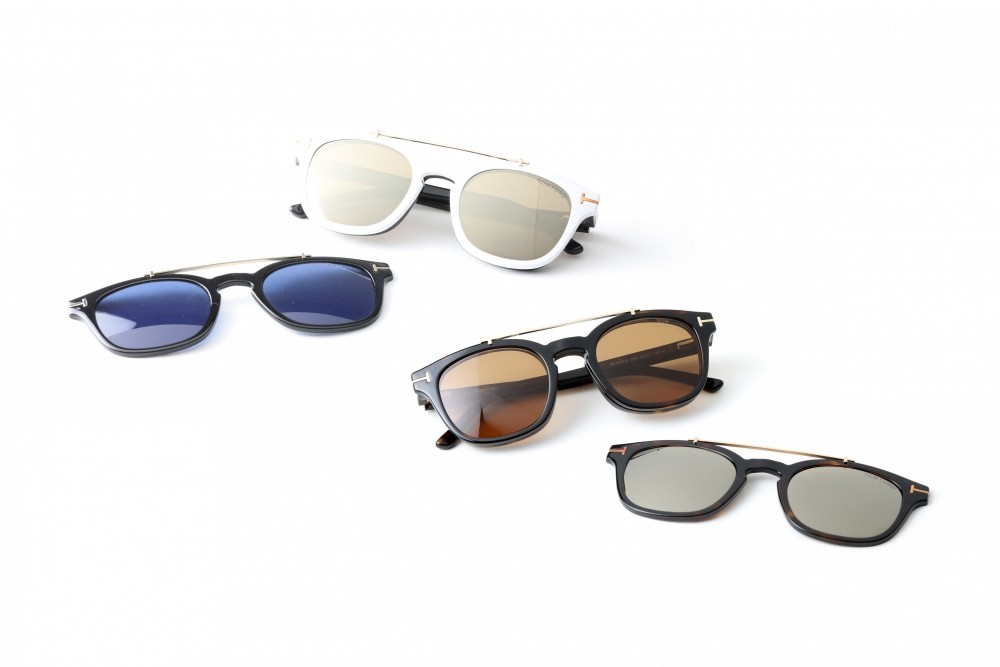 Tom Ford トムフォード 1本で3スタイルが愉しめる クリップオンサングラスに注目 Photo 伊勢丹新宿店メンズ館 公式メディア Isetan Men S Net