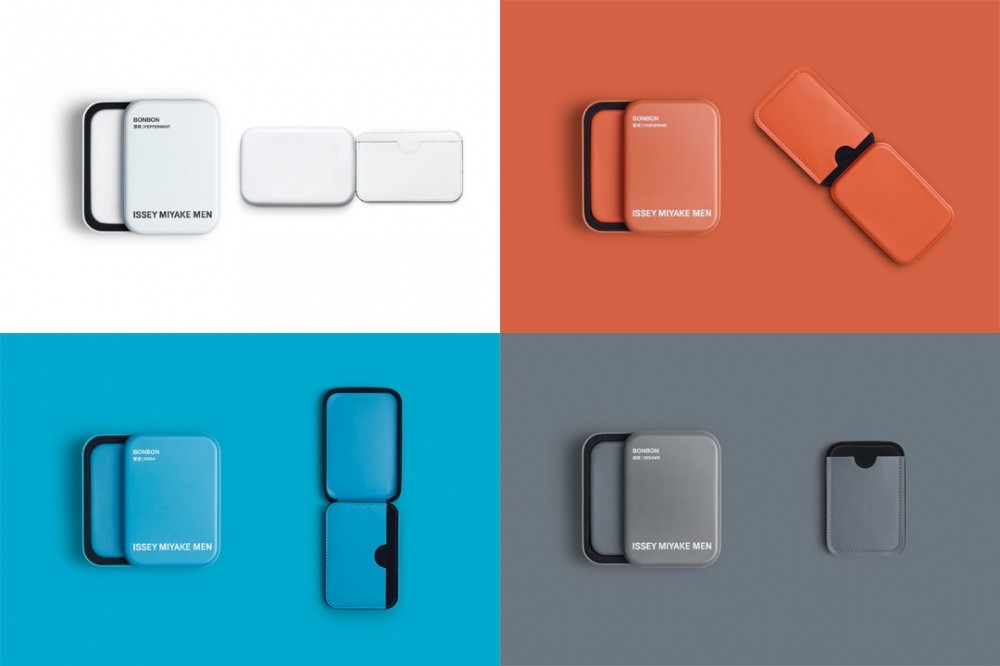 Issey Miyake Men イッセイ ミヤケ メン ギフトにもおすすめのユニークなカードケース Bonbon が11月15日 金 より販売開始 Photo 伊勢丹新宿店メンズ館 公式メディア Isetan Men S Net