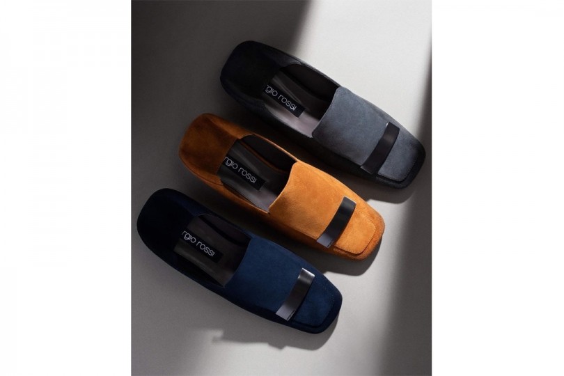 新品 セルジオロッシ sr1 オールブラック 36.5 (23.5cm相当) 黒