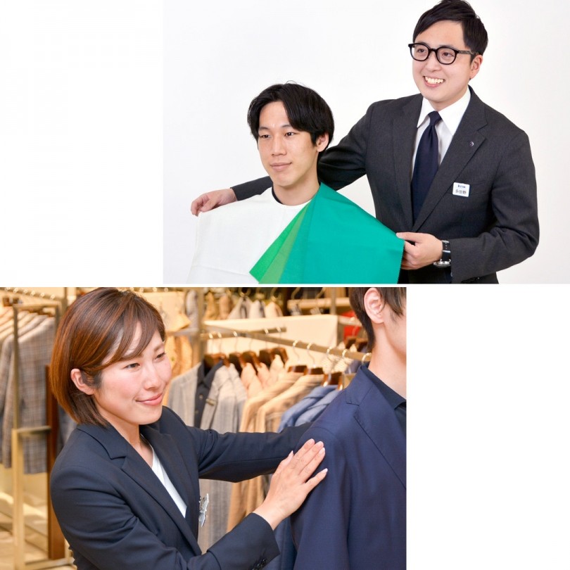 ファッションのお悩みやギフト選びをメンズアテンダントがお手伝いし 