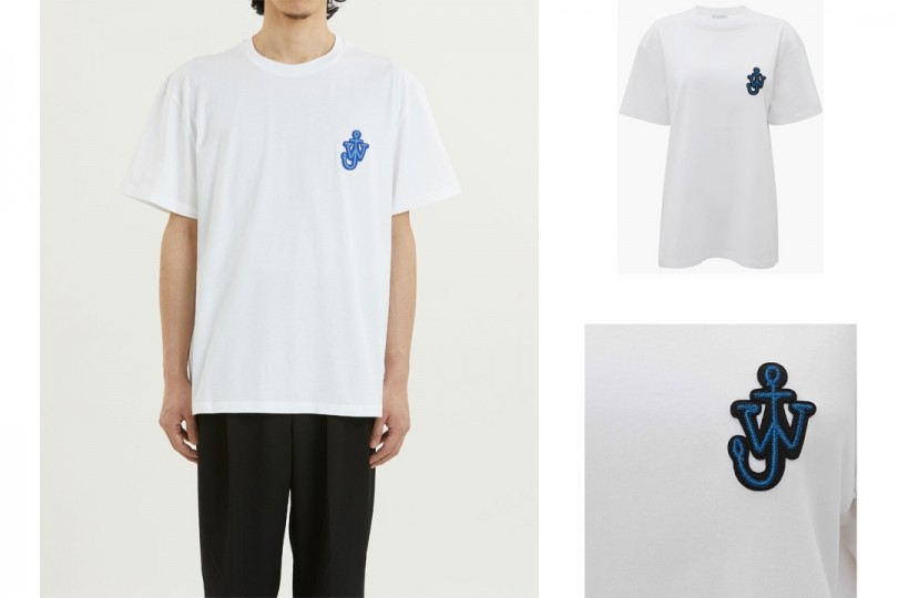 日本限定 モンクレール　ロゴモチーフパッチ 半袖Tシャツ Tシャツ/カットソー(半袖/袖なし)