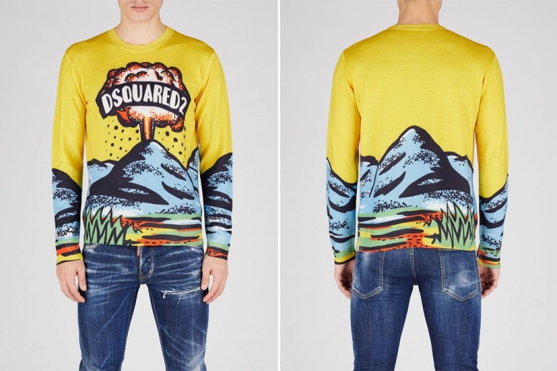 DSQUARED2 ディースクエアード ラムレザー フライトジャケット 48/L DSQUARED2 ディースクエアード ラムレザー フライトジャケット