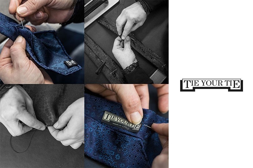 本国より約200種類の生地をご用意！＜TIE YOUR TIE／タイユアタイ＞の 