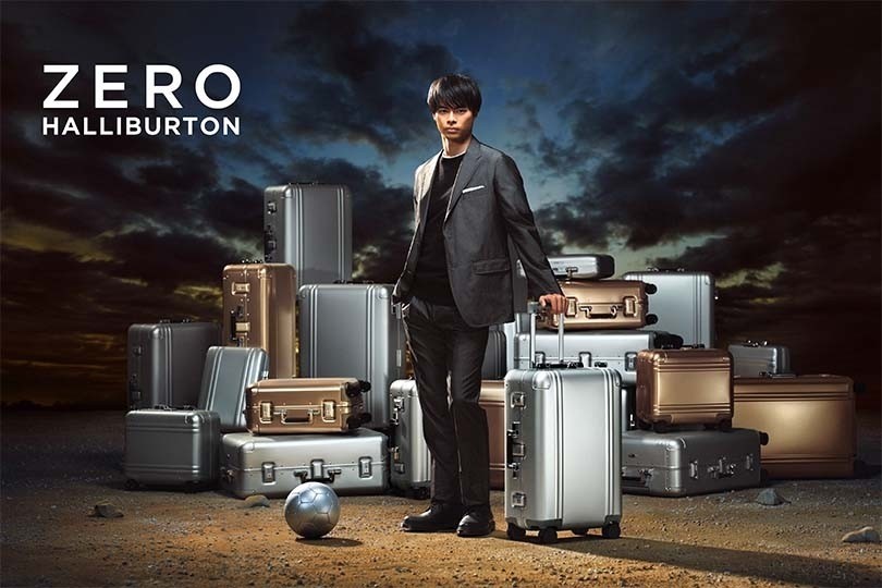 ゼロハリバートン＞のブランドアンバサダーにプロサッカー選手の三笘薫