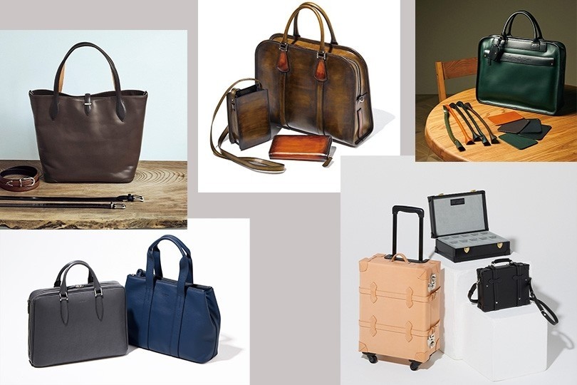 【こだ】MARK & LONA オーダーメイドハンドバッグ LOGOS TOP HANDLE Logos-Handbag in recycled nylon｜ブラック