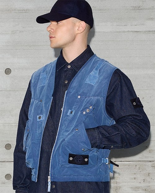 ストーンアイランド　デニム　ジャケット　XL ディオール デニムジャケット ストーンアイランド 24AW