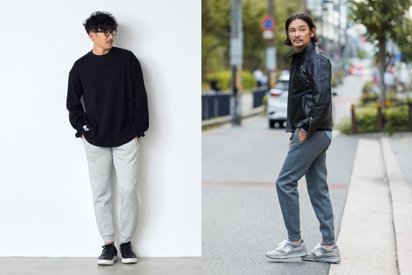 クチデザイン＞追求を重ねた裏起毛スウェットパンツ！人気の