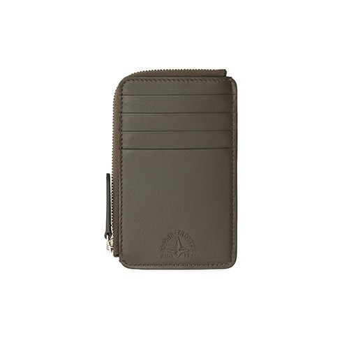 ＜グローブ・トロッター＞メトロポリス クレジットカードパース（オリーブ）