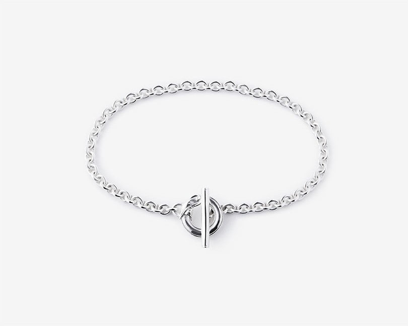 ＜バニー＞PW T-Bar Light Bracelet 925 Silver