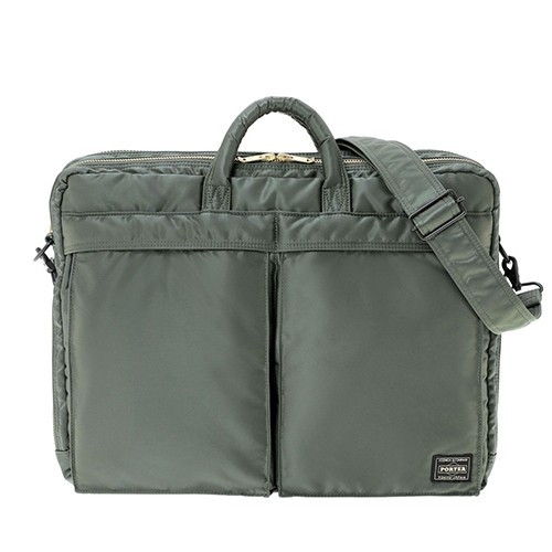 ＜ポーター＞TANKER 2WAY DOCUMENT BAG W zip