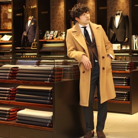 エルビーエム1911 チェスターコート/ウール/伊勢丹46（5293)ajcgh