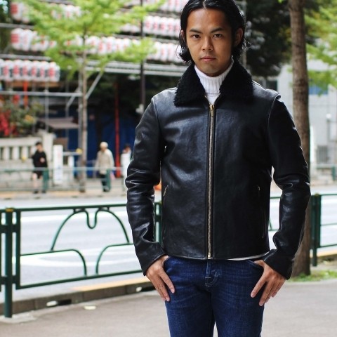 新宿伊勢丹メンズ館別注AJMONE アイモネムートンジャケット48