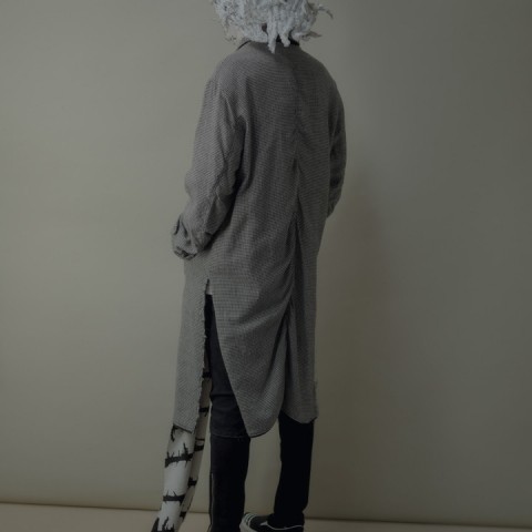 ブラウン×ピンク アンダーカバー ファーシューズ コレクションライン