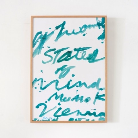 「Cy Twombly / States of Mind」385,000円 （86.3×61.4×30cm）