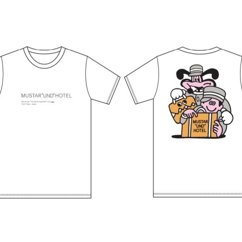 「MUSTARD™ HOTEL」UNDコラボ Tシャツ 7,150円