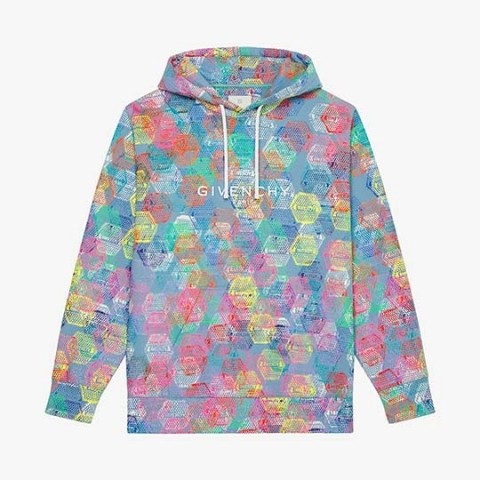 GIVENCHY × BSTROY CLASSIC FIT HOODIE BSTROY MULTICOLORED  326,700円
