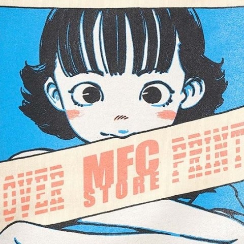 over print × maskiing × MFC STORE POP ART SWEATSHIRTS Ver:5 12,100円、(KIDS) 7,700円