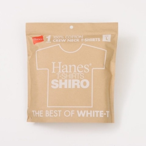 ＜Hanes/ヘインズ＞1P SHIRO Crew Neck T-Shirts 2,750円