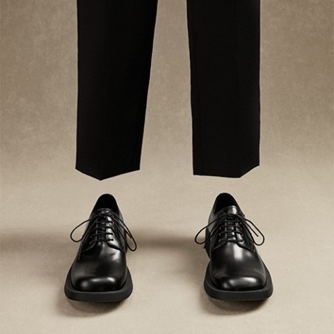 camperlab eki カンペールラボ ダービーシューズ 黒 紫 40 camperlab eki カンペールラボ ダービーシューズ 黒 紫 40 Camper Lab