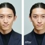 眉毛を整える前と後の違いを図解