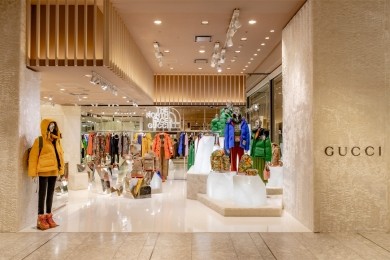 新宿伊勢丹メンズ館購入GUCCIx THE NORTH FACEベルトバッグ