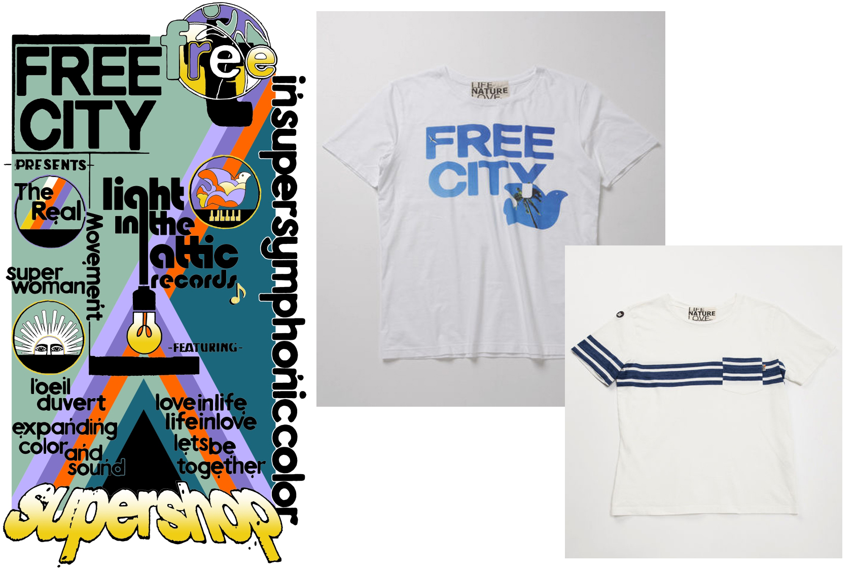 ＜FREECITY/フリーシティ＞｜LA発＜フリーシティ＞がポップアップストアを開催 Tシャツを中心に大人のカジュアルウェアを提案
