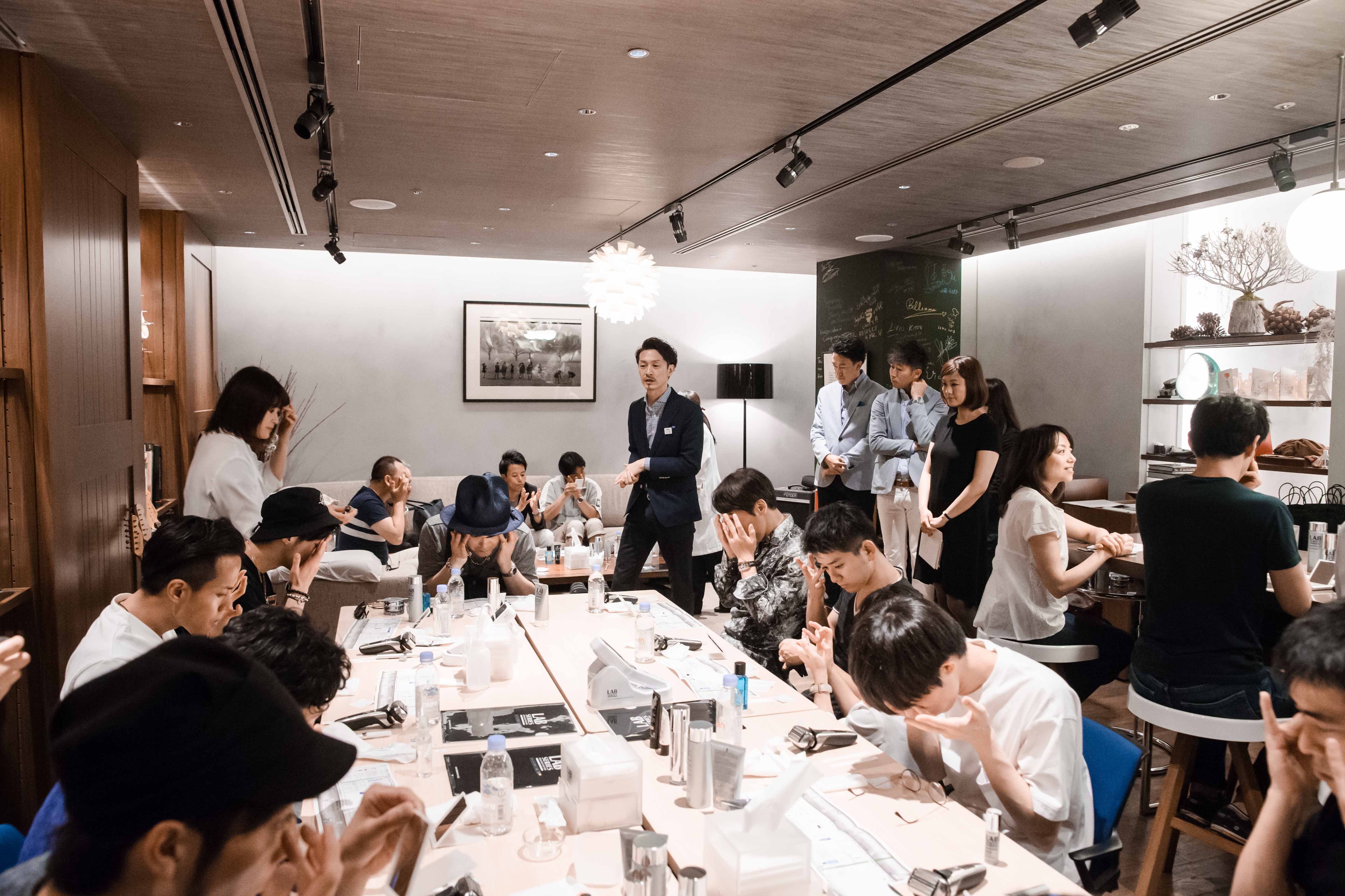 イベントリポート Lab Series ラボシリーズ Panasonic パナソニック コラボイベント 後編 タッチ トライ トータルなスキンケア体感 Recommend 伊勢丹新宿店メンズ館 公式メディア Isetan Men S Net