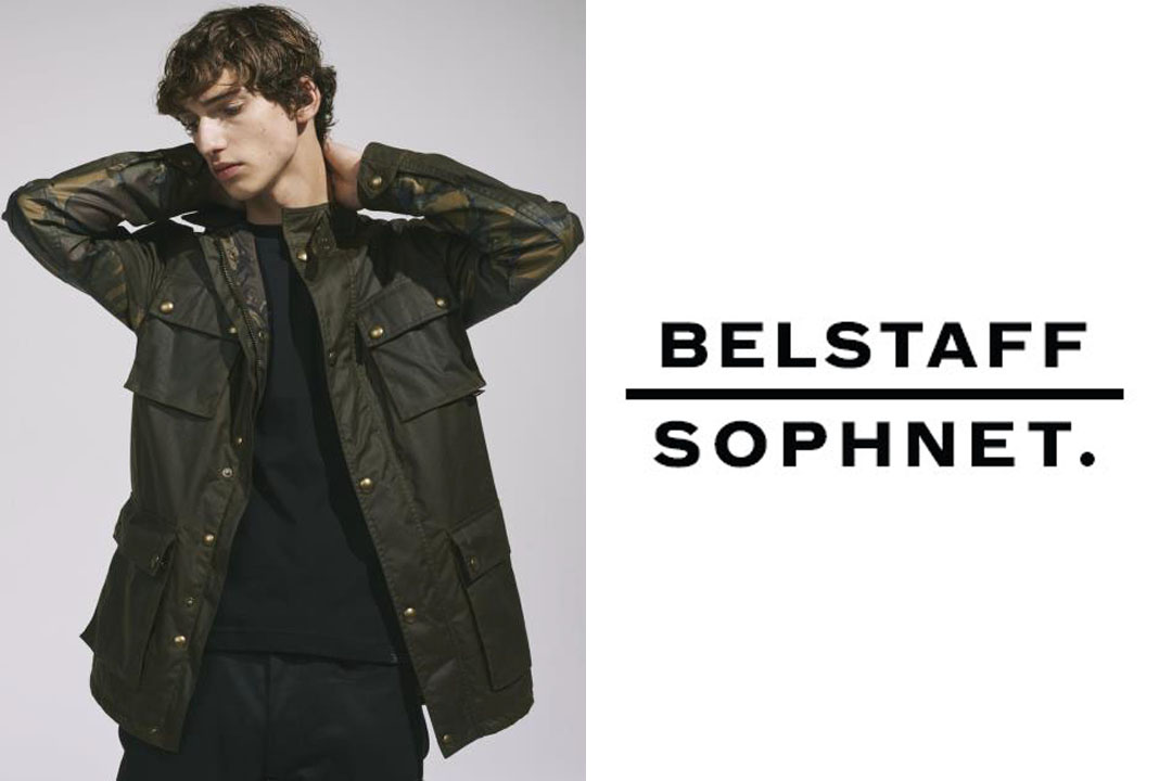 BELSTAFF/ベルスタッフ × SOPHNET./ ソフネット.＞初のコラボレート