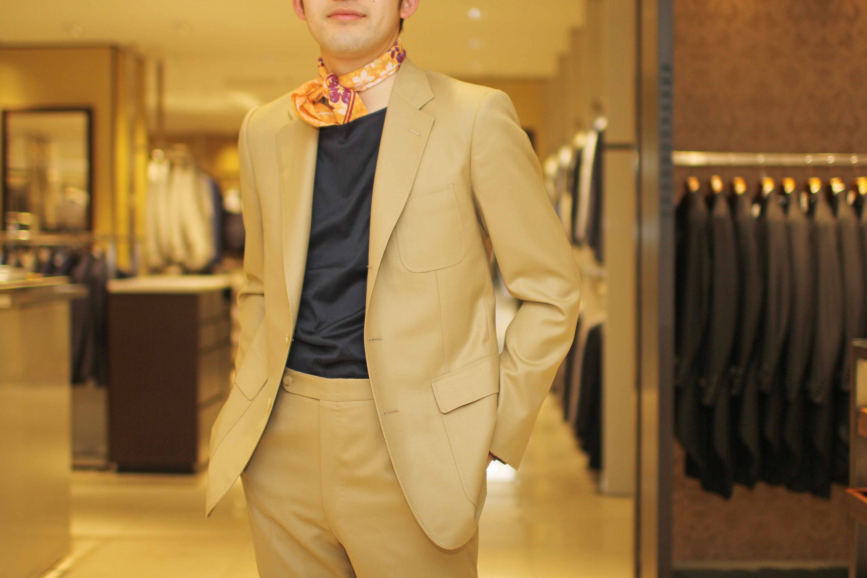 Husbands ハズバンズ 英国素材とナポリ仕立てで パリらしさ を体現 新鋭テーラーによる旬なスーツが完成 Event 伊勢丹新宿店 メンズ館 公式メディア Isetan Men S Net