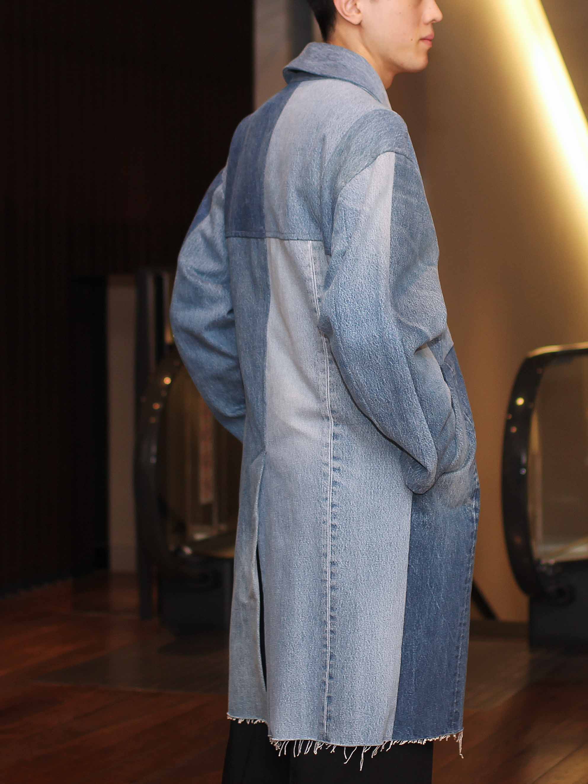 大決算売り尽くし アンユーズド Unused コート メンズ 18年春夏新作 黒系 1 ナイロンレインコート 新宿伊勢丹 Isetan ブランド古着バズストア 通販限定 Delta Lux Fr