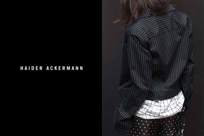 HAIDER ACKERMANN/ハイダー アッカーマン＞｜2018年春夏最新