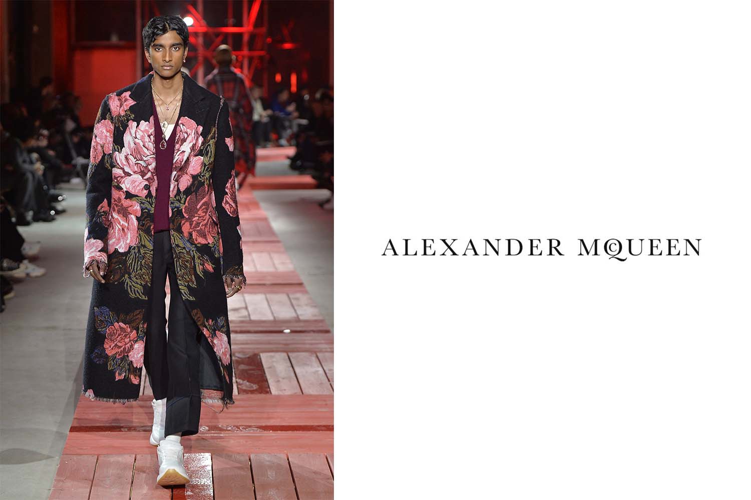 ALEXANDER MCQUEEN 限定 伊勢丹 ピンク ニット Alexander McQueen - ALEXANDER MCQUEEN 限定 伊勢丹 ピンク ニットの