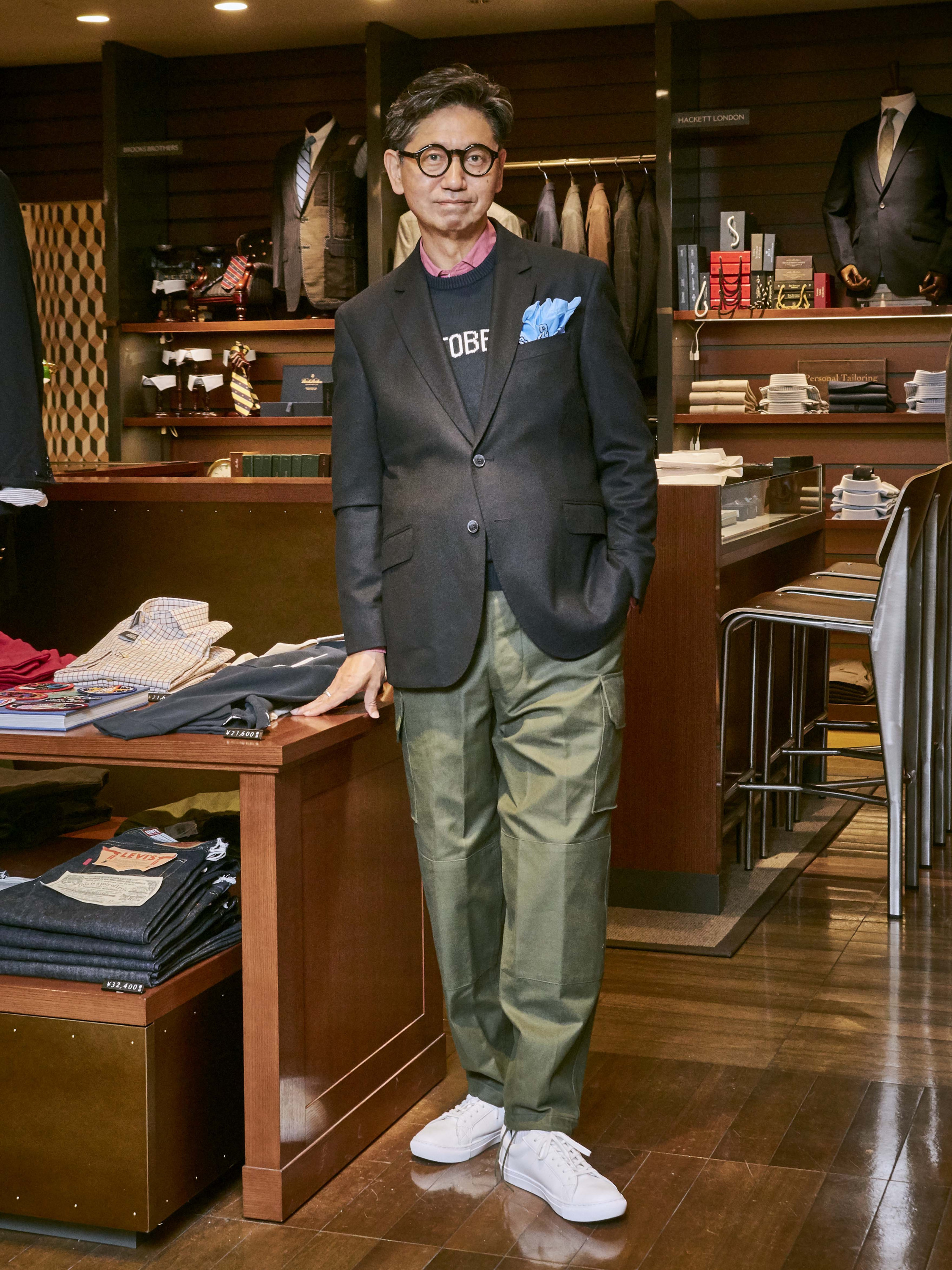 最先端の オーセンティック を体現する 紺ブレ の着こなし 2 2 Recommend 伊勢丹新宿店メンズ館 公式メディア Isetan Men S Net