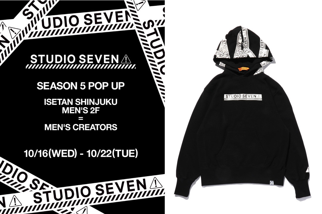 STUDIO SEVEN/スタジオ セブン＞｜“CAUTION”ラインの伊勢丹新宿店限定
