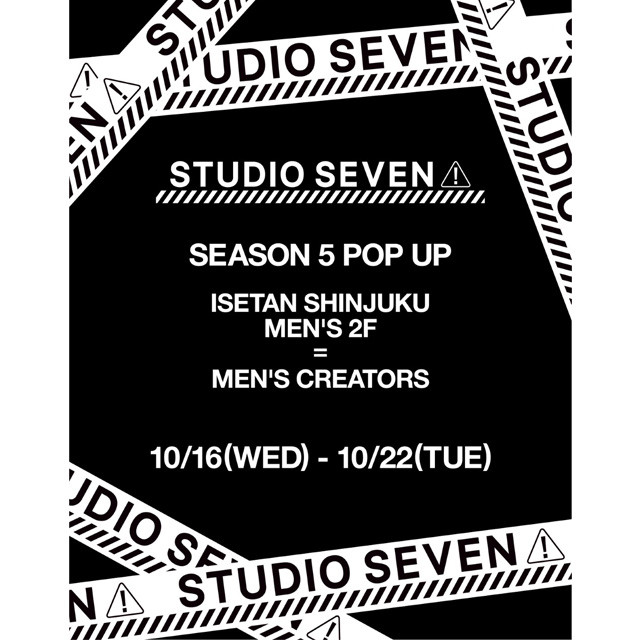＜STUDIO SEVEN/スタジオ セブン＞｜“CAUTION”ラインの伊勢丹 
