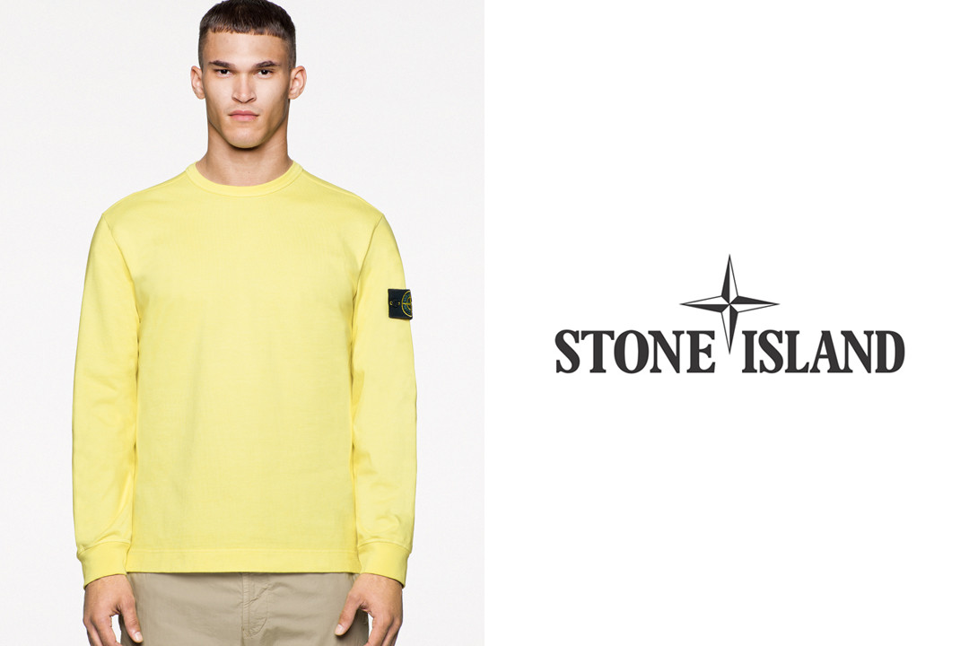 タ*シ様 Stone  ストーンアイランド バイカラー コットン セ STONE ISLAND/ストーンアイランド＞｜アイコンタグを配した人気モデル