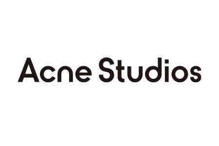 ブランド Acne ロゴ プリント クルーネック スウェットトレーナー ブラックの通販 by BRINGラクマ店｜アクネストゥディオズなら