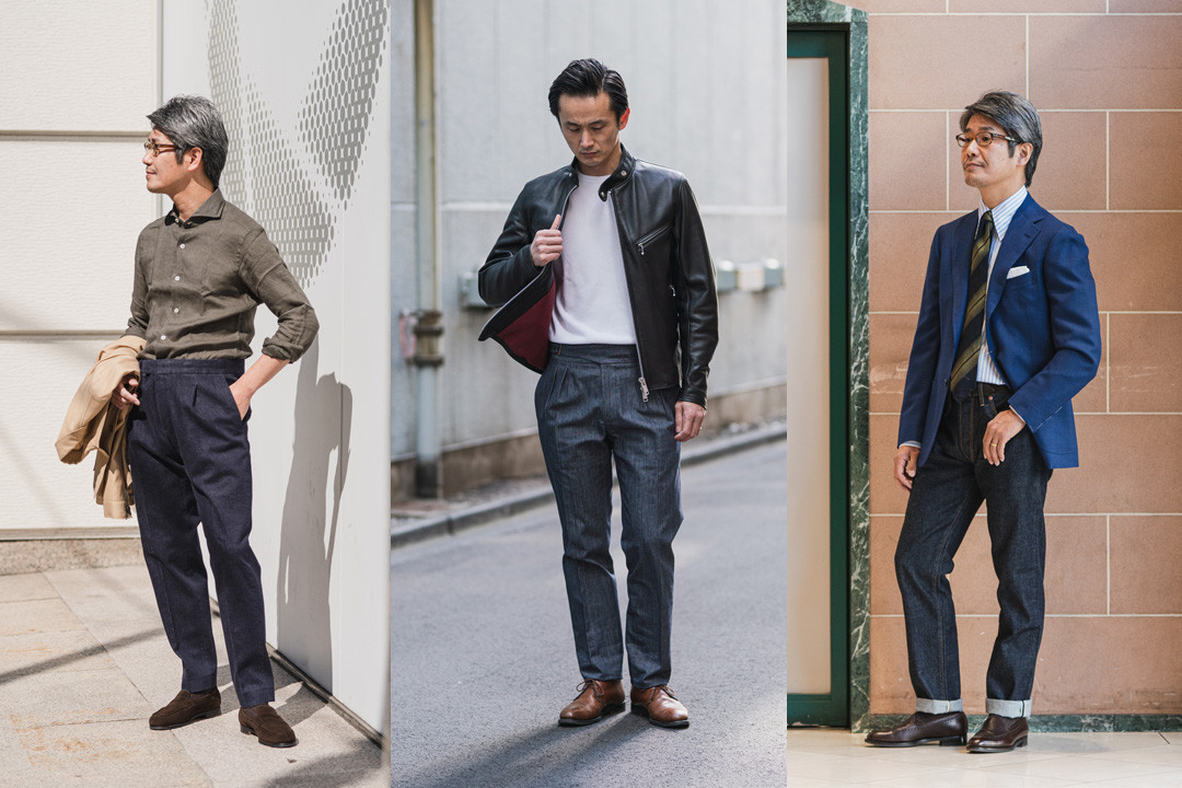 特集】懐かしいのに新しい。デニム＆デニスラが主役の大人の着こなし  