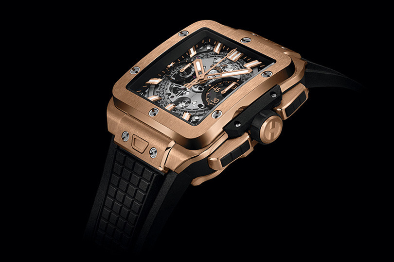 ウブロ＞｜ブランド初のスクエア型ウォッチ「スクエア・バン ウニコ  