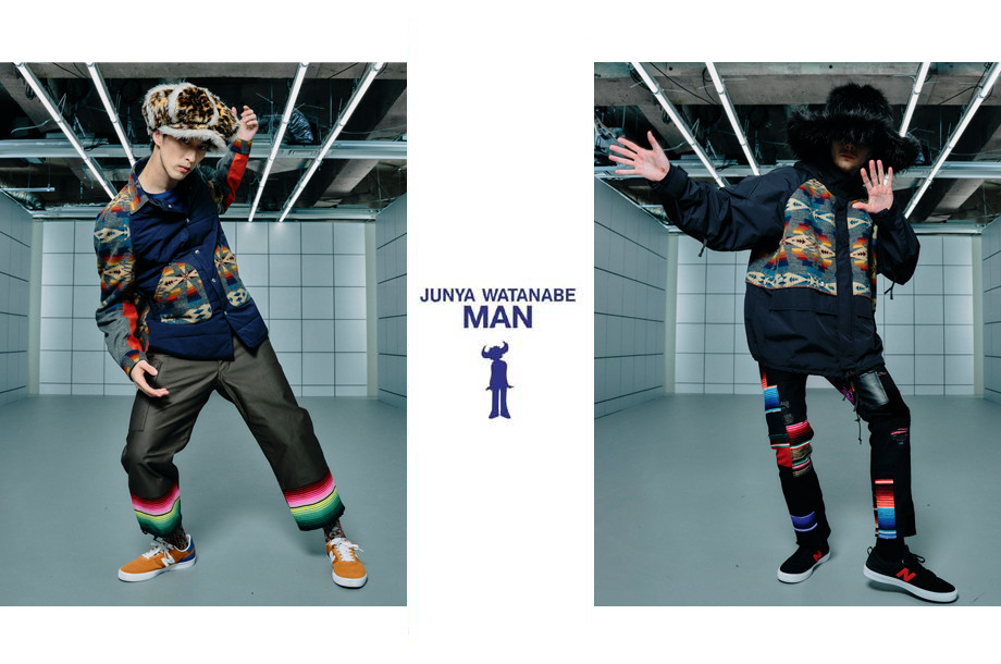 JUNYA WATANABE MAN ペンドルトンWネームシャツ