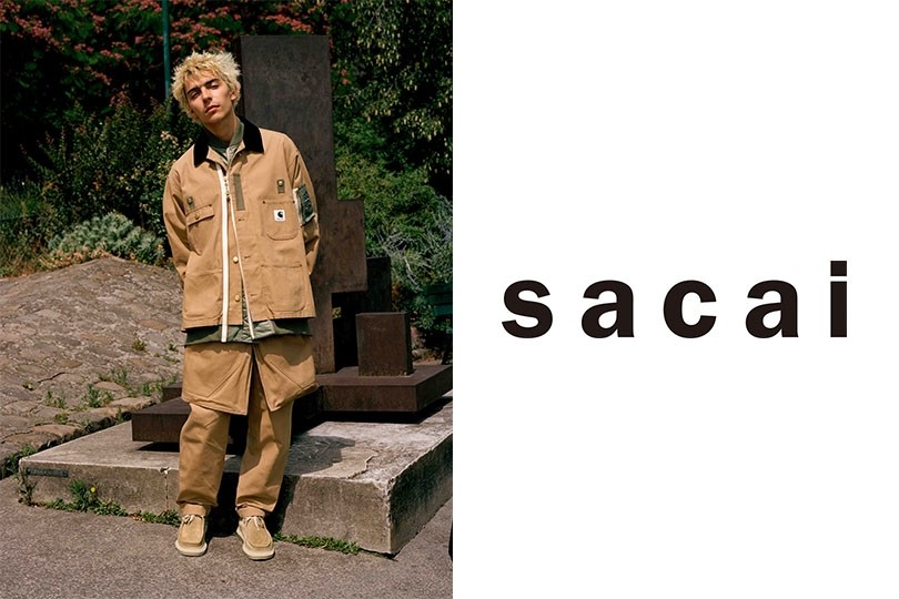 サカイ　カーハート　コラボ　sacai×carhart サイズ1