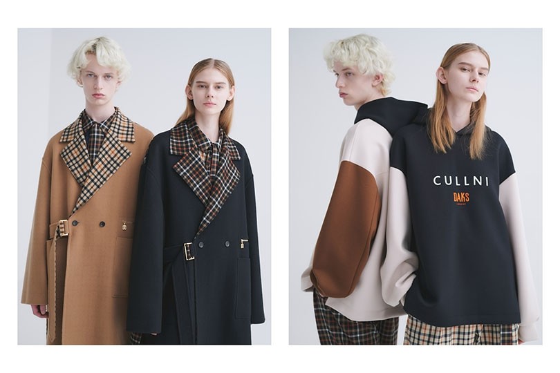 DAKS×CULLNI カプセルコレクション ハウスチェックタイロッケンJK DAKS×CULLNI カプセルコレクション ハウスチェックタイロッケンJK